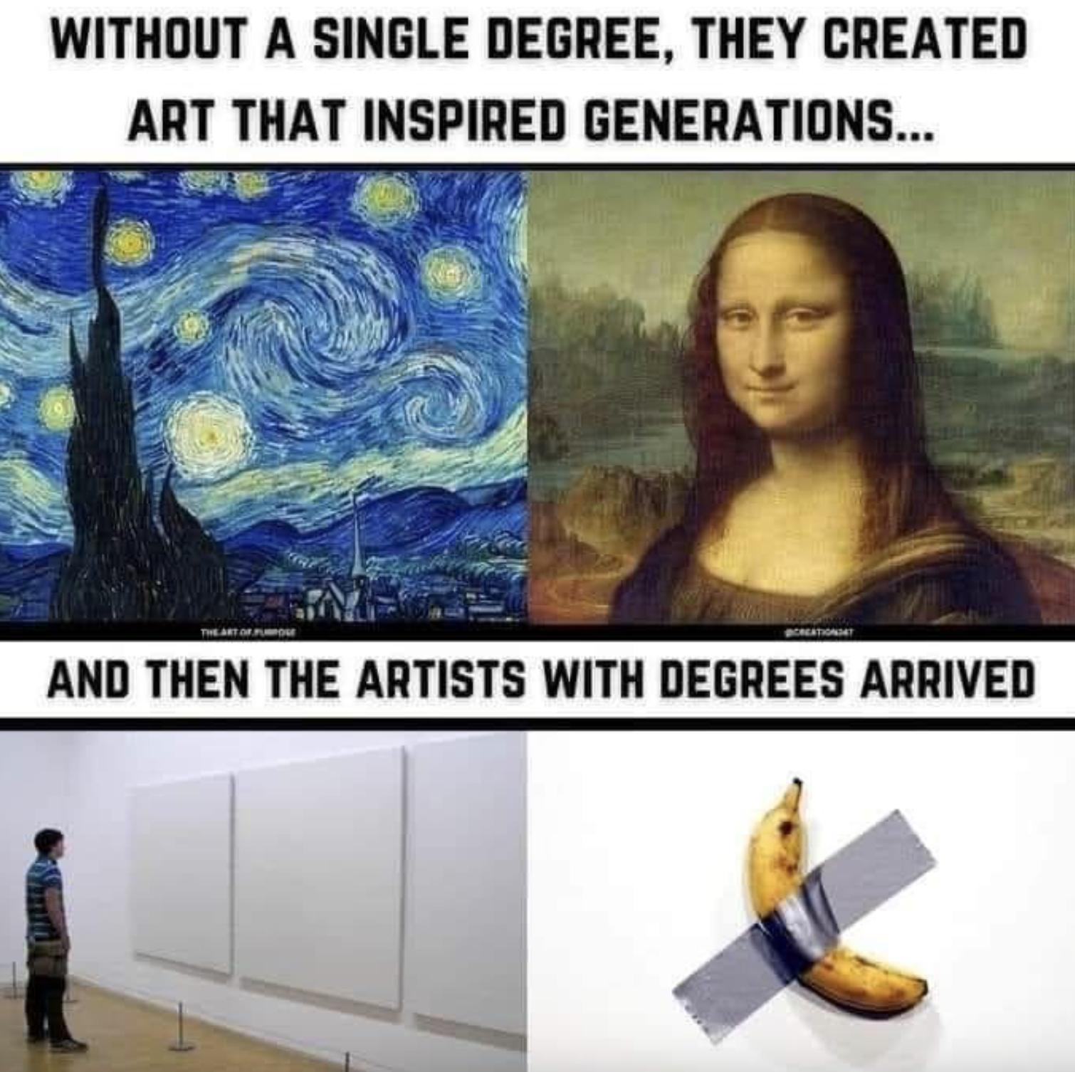 van gogh vs da vinci - Without A Single Degree, They Created Art That Inspired Generations... And Then The Artists With Degrees Arrived